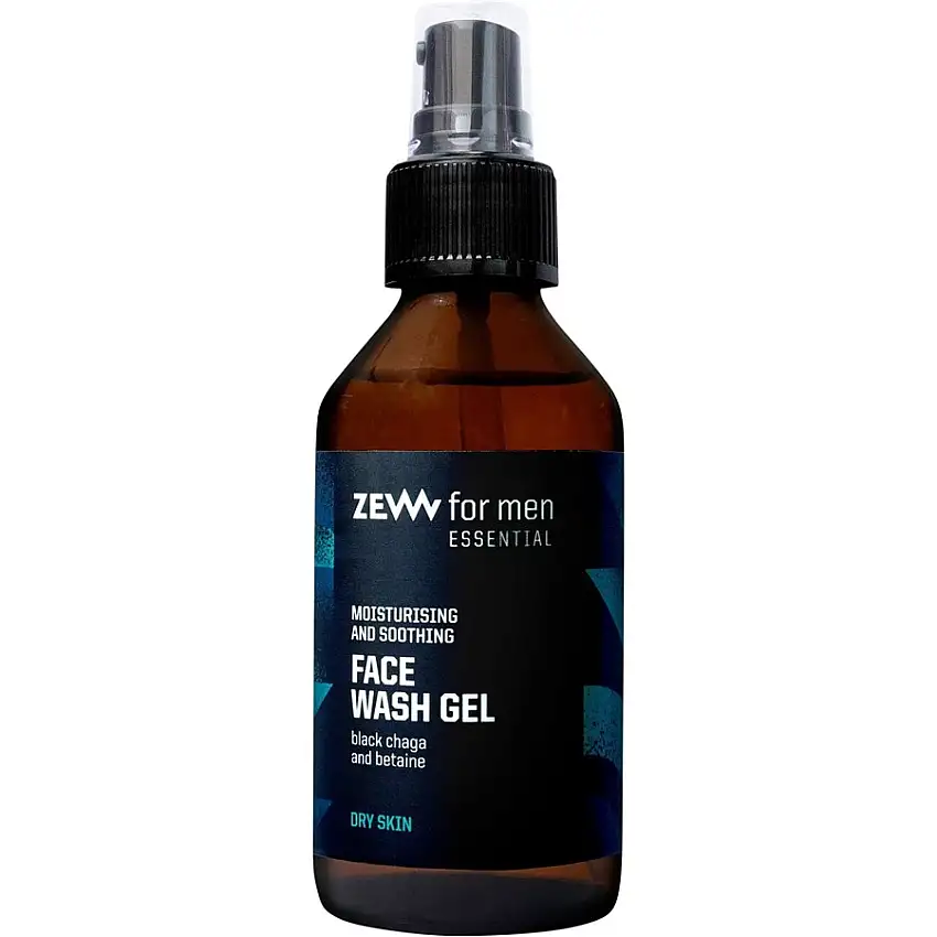 ZEW for men Cura del viso Gel detergente idratante e lenitivo per il viso
