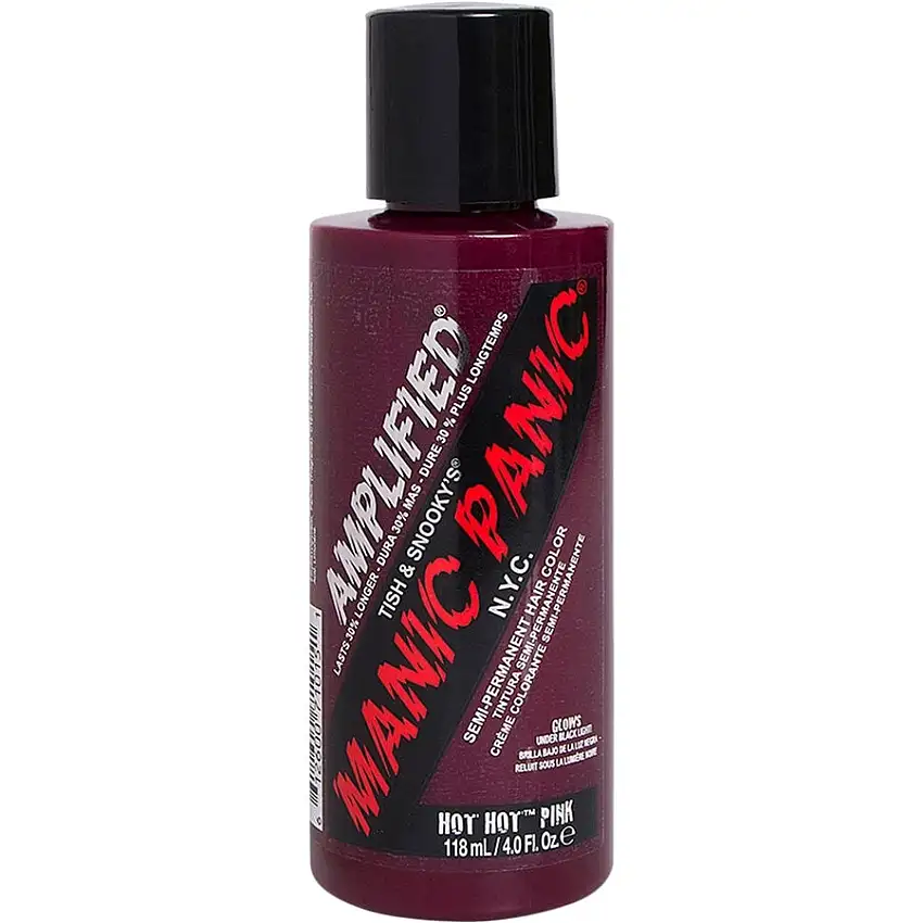 Manic Panic Amplified Hot Hot Pink - colorazione vegana per capelli a lunga durata