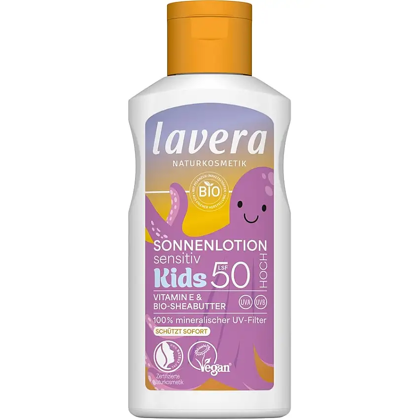 Lavera Sun Sensitiv Lozione solare per bambini sensibili SPF 50