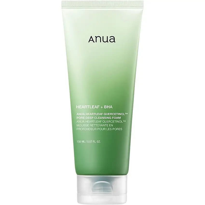 Anua Foglia di cuore Quercetinol Pore Deep Cleansing Foam