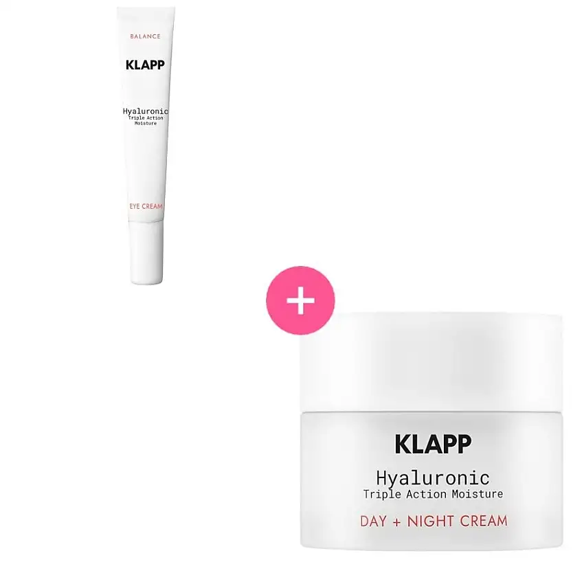 KLAPP Ialuronico KLAPP Ialuronico Triple Action Moisture Eye Cream 20 ml + Triple Action Moisture Day + Night Cream 50 ml