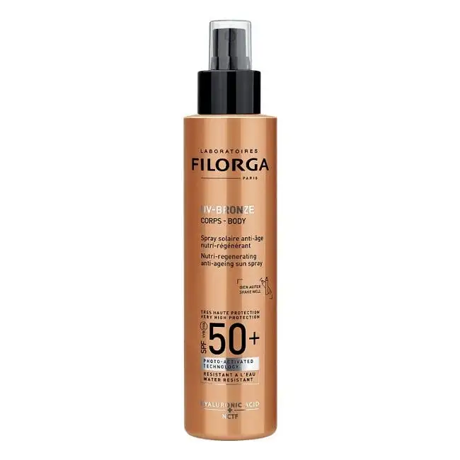 Filorga UV Bronze Body Spray Solare Anti-Età Nutri-Rigenerante SPF50+ 150ml