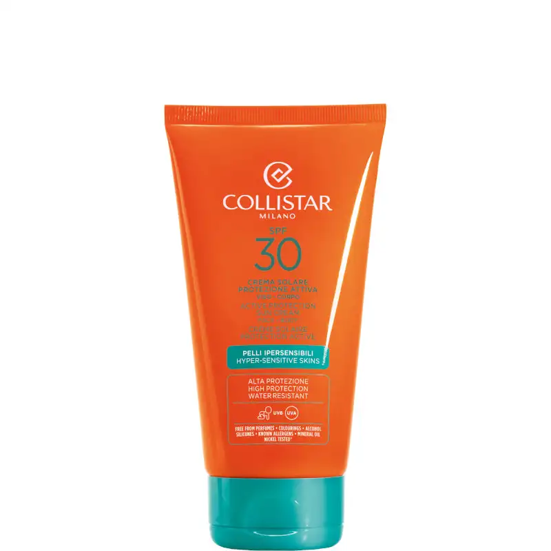 Crema Solare Protezione Attiva SPF 30 Pelli Ipersensibili 150 ML