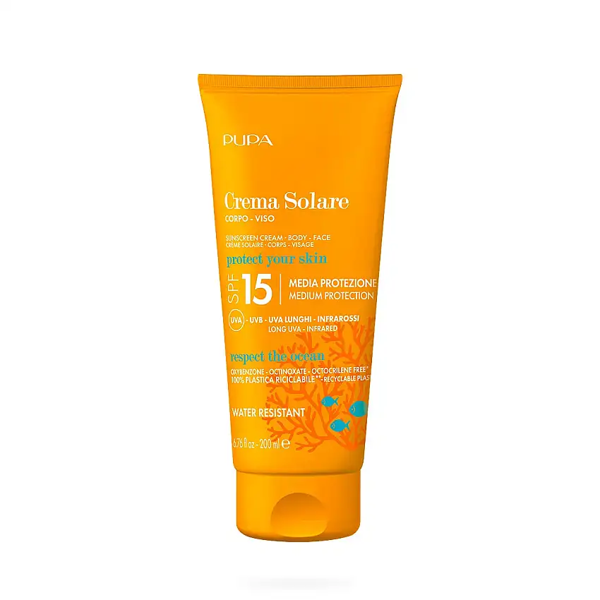 Pupa Crema Solare Corpo E Viso SPF15 200ml