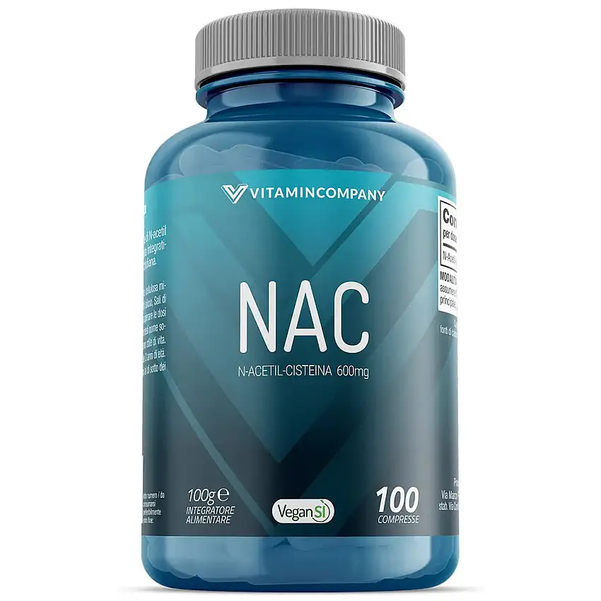 Vitamincompany New Nac 600mg 100 Compresse