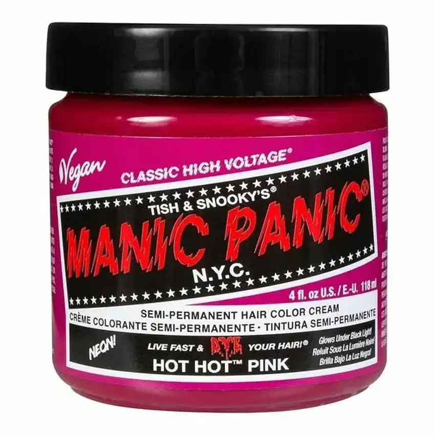 Manic Panic Hot Hot Pink Colorazione Semipermanente Classica Per Capelli 118ml