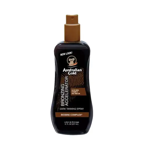 Accelerator Spray Gel With Bronzer