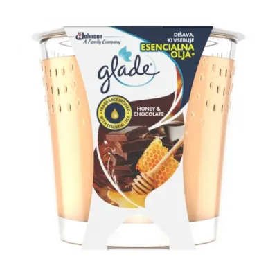CANDELA PROFUMATA GLADE HONEY e CHOCOLATE