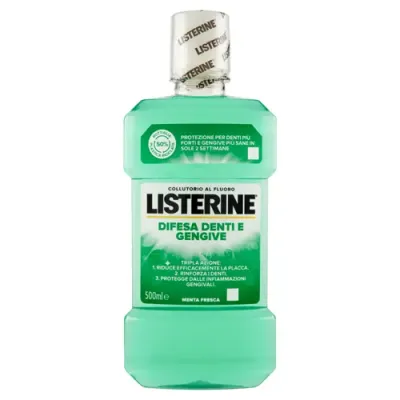 Collutorio Listerine denti e gengive 500ml