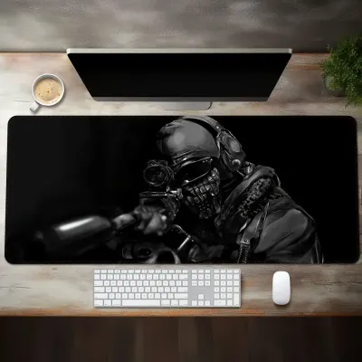 Strike Global SHOT2 Offensive Large Polyester Mouse Pad , base antiscivolo, tappetino da scrivania resistente (Copia)