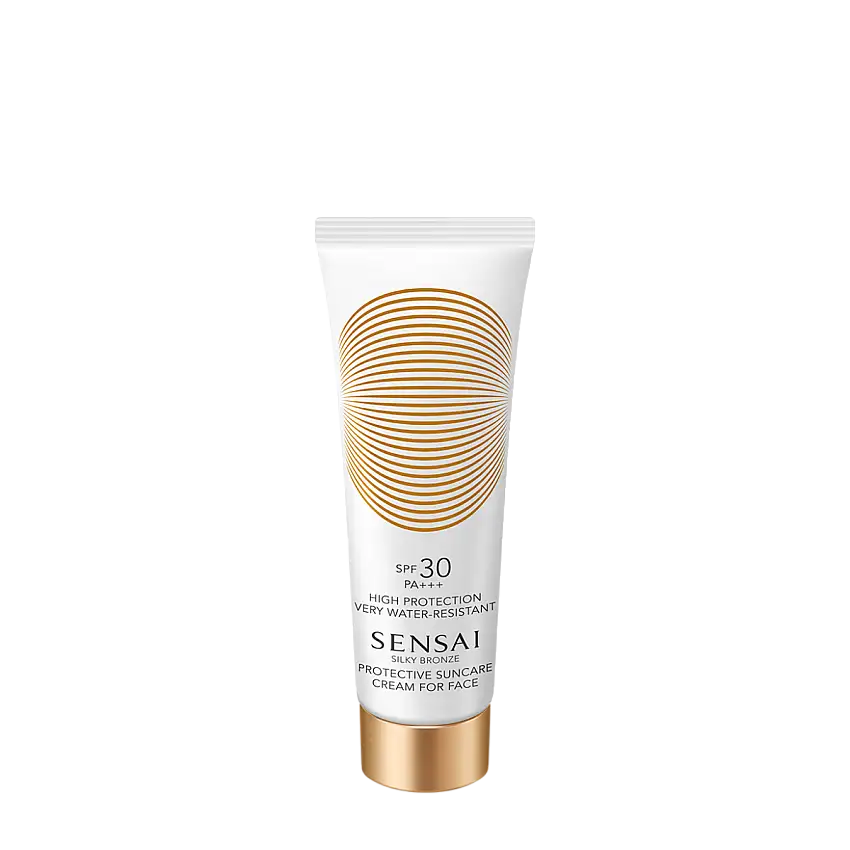 Silky Bronze Protective Suncare Cream Face 30