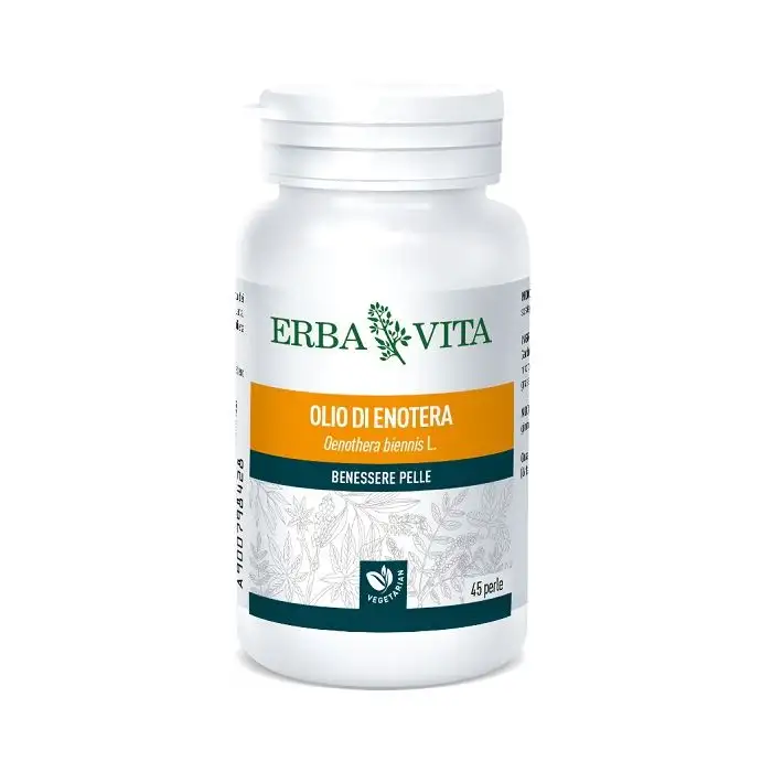 Erba Vita Olio Di Enotera Integratore Pelle 45 Perle