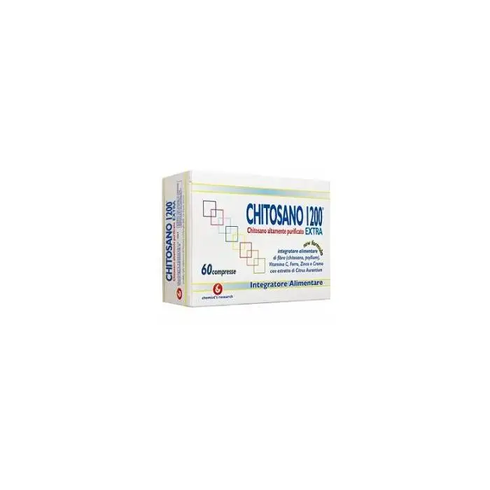 Chitosano Chemist's 1200 Extra 60 Cpr