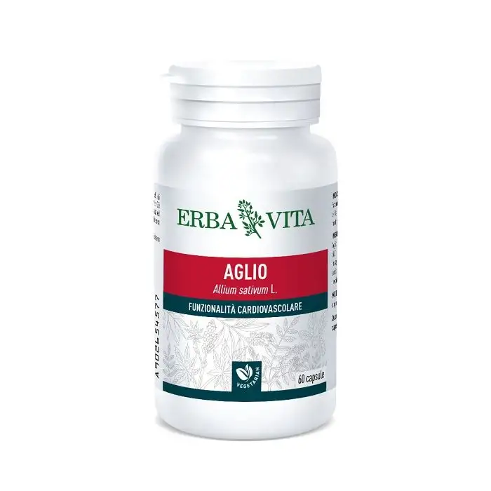 Erba Vita Aglio Integratore Pressione 450 Mg 60 Capsule
