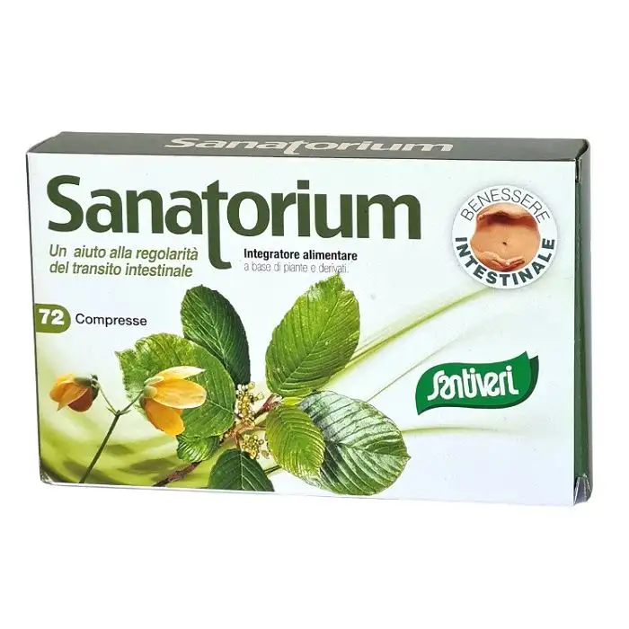 Santiveri Sanatorium Integratore Benessere Intestinale 72 Compresse