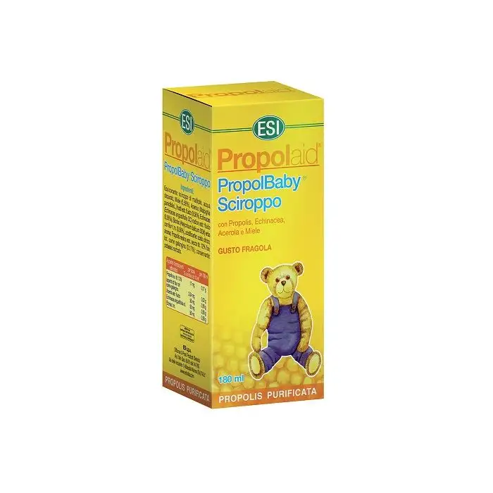 Esi Propolaid PropolBaby Sciroppo Integratore Difese Immunitarie Fragola 180 ml