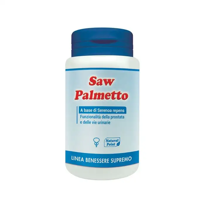 Natural Point Saw Palmetto Integratore Vie Urinarie 60 Capsule
