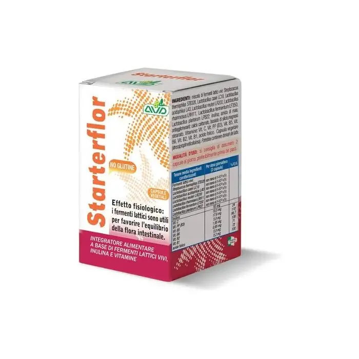 StarterFlor Integratore 25 Capsule