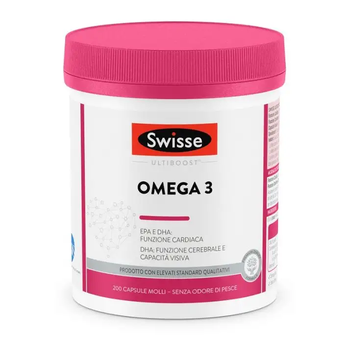 Swisse Omega 3 Integratore Di Acidi Grassi 200 Capsule