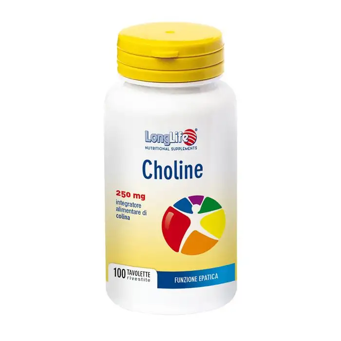 LongLife Choline Integratore Tonico 100 Tavolette