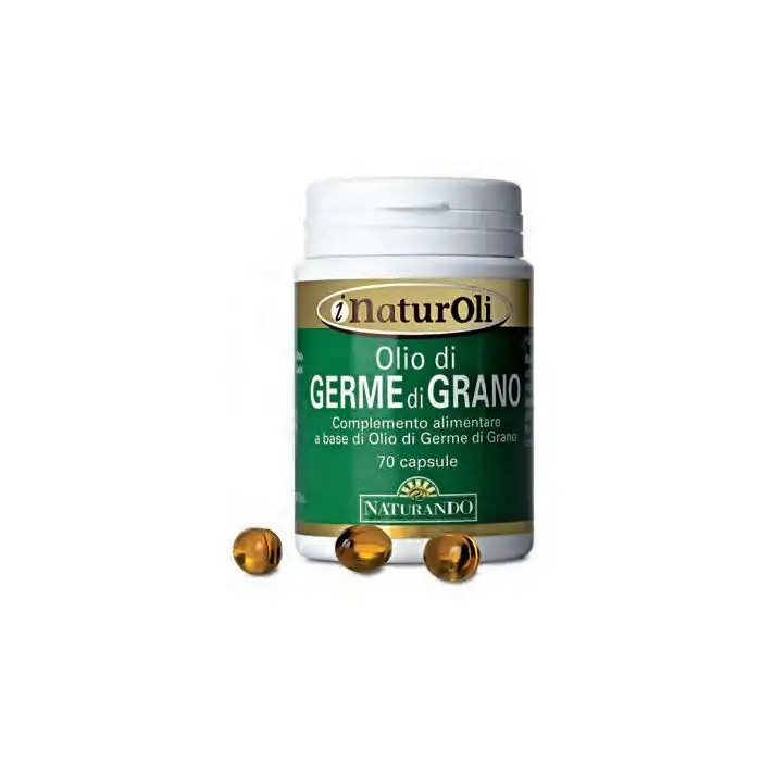 Naturando Olio Di Germe Di Grano Integratore 70 Capsule