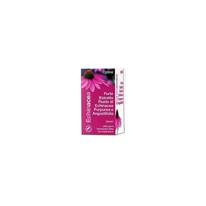 Optima Echinacea Estratto Fluido Forte Integratore Benessere Respiratorio 50 ml