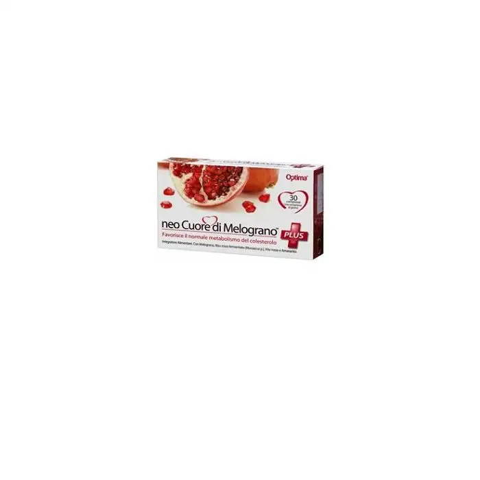 Optima Neo Cuore Di Melograno Plus Integratore Colesterolo 30 Compresse