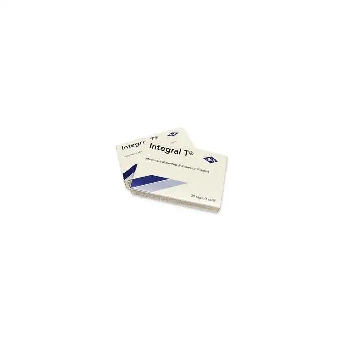 Integral T Integratore Vitamine e Minerali 30 Capsule Molli
