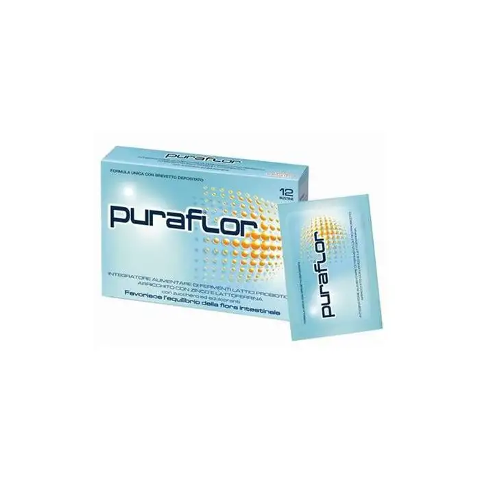 Puraflor Integratore Fermenti Lattici 12 Bustine