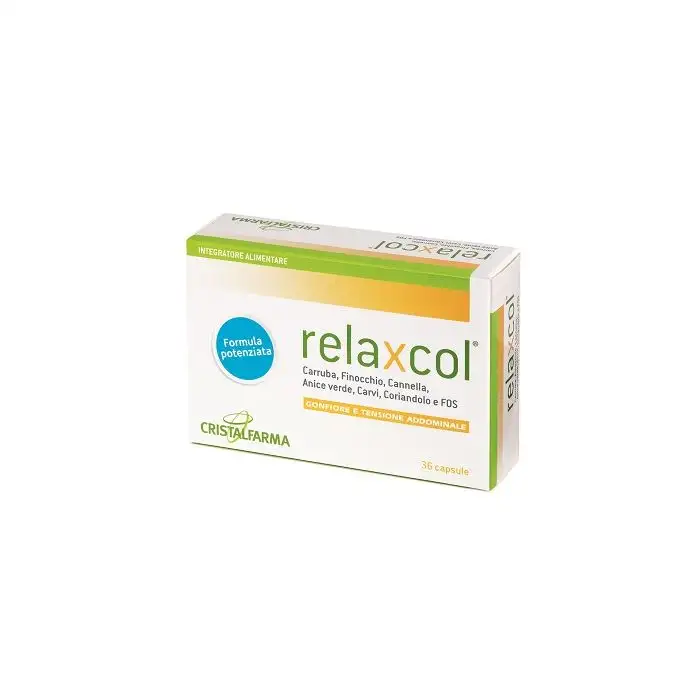 Relaxcol Integratore Gonfiore e Tensione Addominale 36 Capsule
