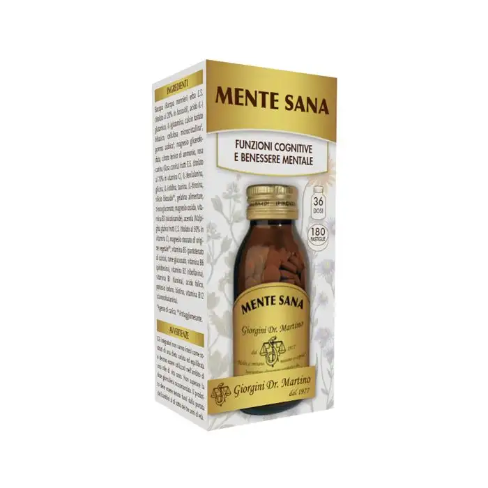 Dr.Giorgini Mente Sana Integratore Alimentare 180 Pastiglie