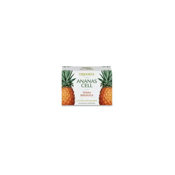 Erbamea Ananas Cell Tisana Biologica 20 Bustine