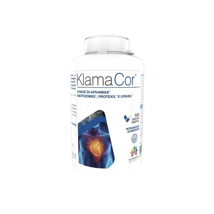 Nutrigea KlamaCor Integratore Alimentare 180 Capsule