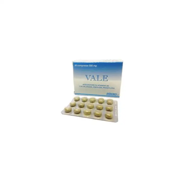 Princeps Vale Integratore Alimentare 30 Compresse