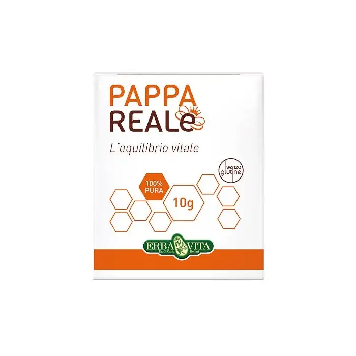 Erbavita Pappa Reale Fresca Integratore Alimentare 10G