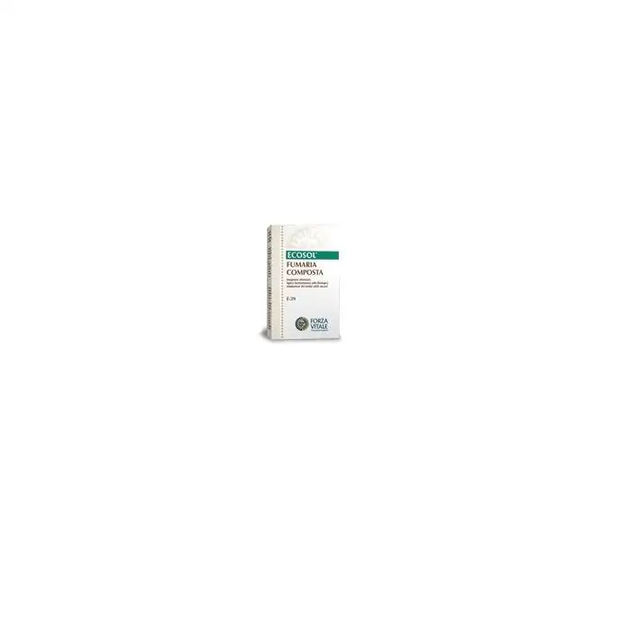 Forza Vitale Ecosol Fumaria Composta Integratore Alimentare In Gocce 10ml