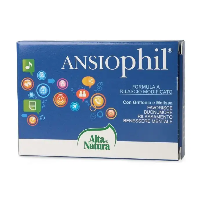 ANSIOPHIL 15CPR 850MG