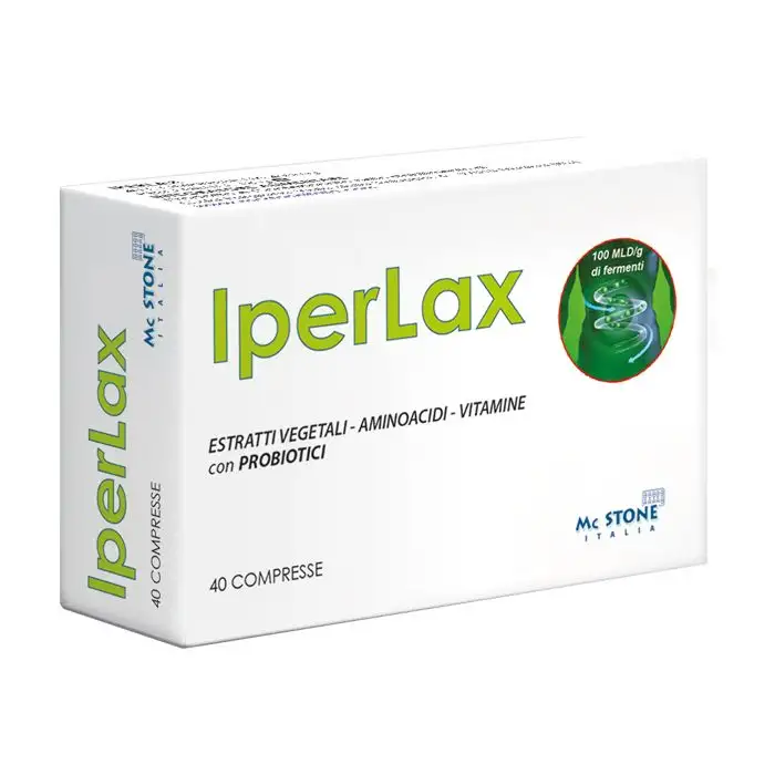 Iperlax Integratore Transito Intestinale 40 Compresse