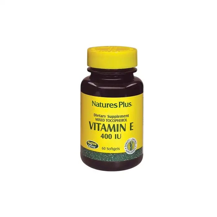 Nature's Plus Vitamina E 400 UI Integratore Antiossidante 60 Capsule