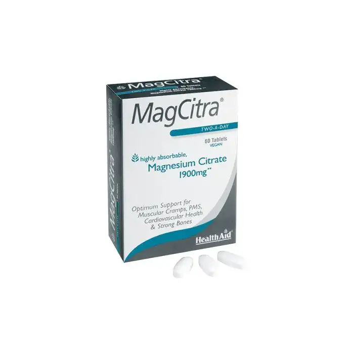 MAGCITRA MAGN CITRAT 60CP HEALTH