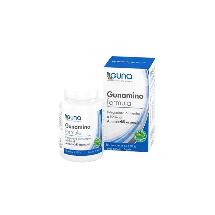 Gunamino Formula Integratore Aminoacidi Essenziali 150 Compresse