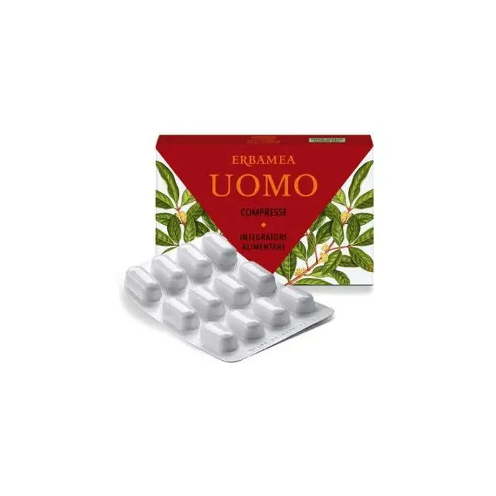 Erbamea Uomo Integratore per la Vitalità Maschile 24 Compresse