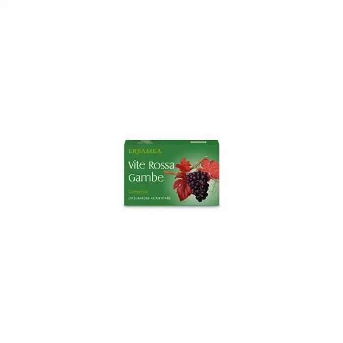 Erbamea Vite Rossa Gambe Integratore Alimentare 30 Compresse