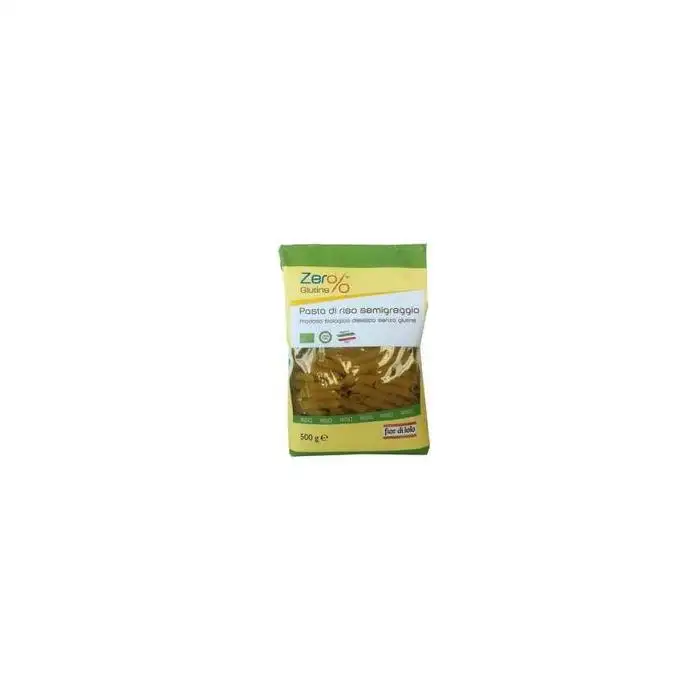Fior di Loto Zero% Glutine Penne di Riso Semigreggio Bio 250 g