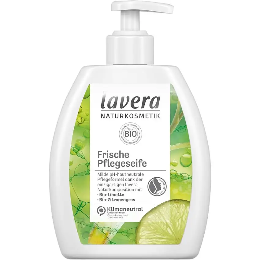 Lavera Cura delle mani Liquid Soap Lime e citronella