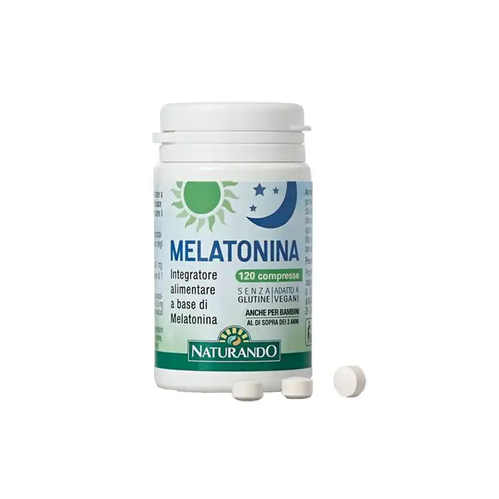 Naturando Melatonina 120 Compresse
