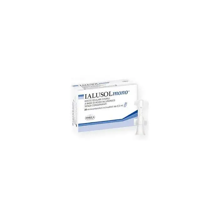 Ialusol Mono Gocce oculari 20 Flaconcini