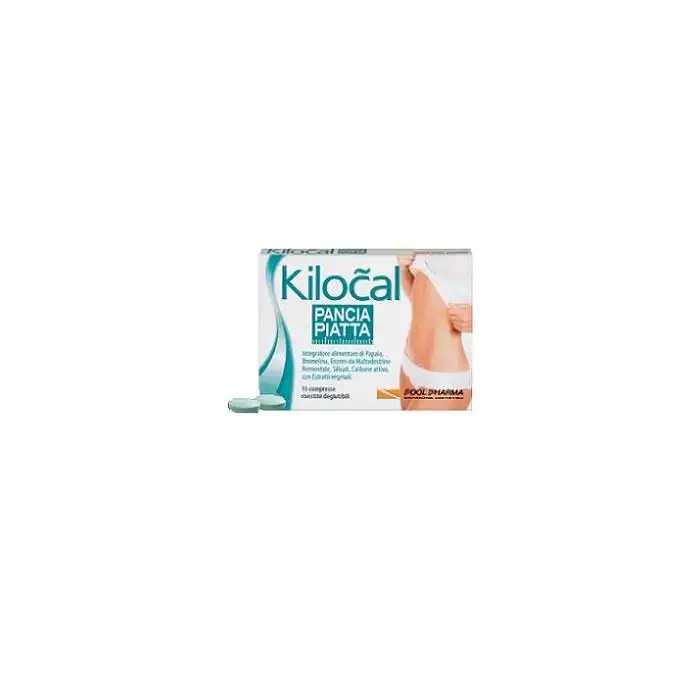 Kilocal Pancia Piatta Integratore Dimagrante 15 Compresse