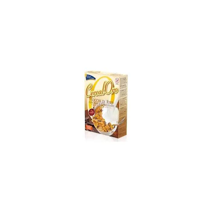Piaceri Mediterranei CerealOro Fiocchi Di Riso Mais E Cioccolato Senza Glutine 250 g