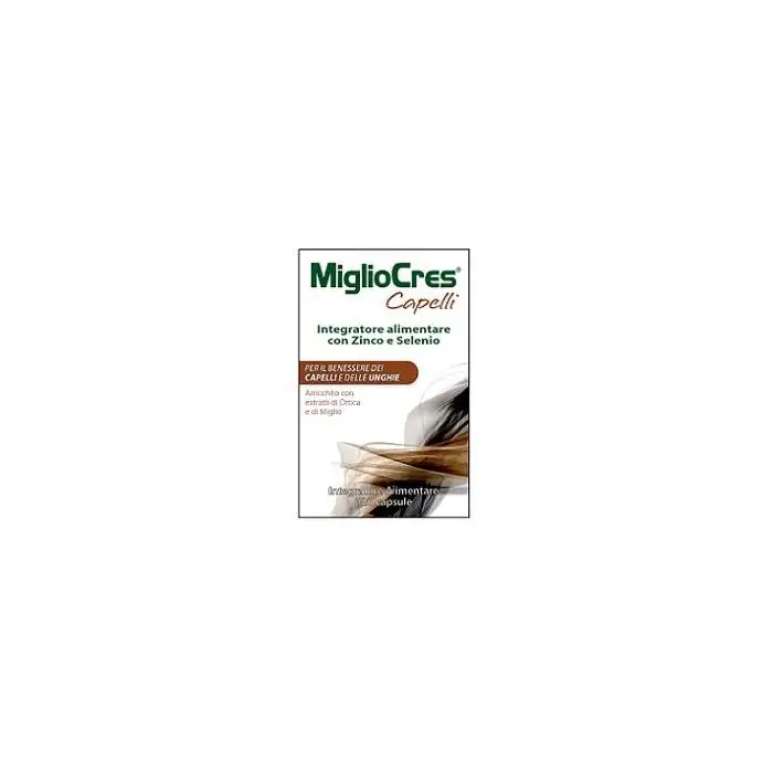 Migliocres Capelli Integratore 120 Capsule